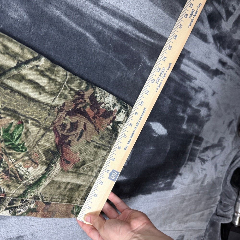 Mossy Oak Pants Mens 36x32 Green Camo Break-Up Infinity Cotton Hunting Trousers - Picture 3 of 8